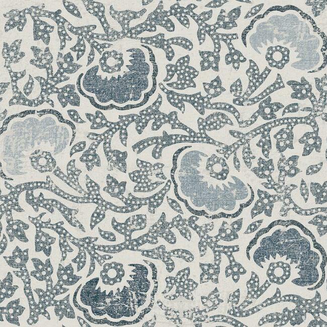 media image for Fontaine Wallpaper in Blue/Grey by Christiane Lemieux for York Wallcoverings 274