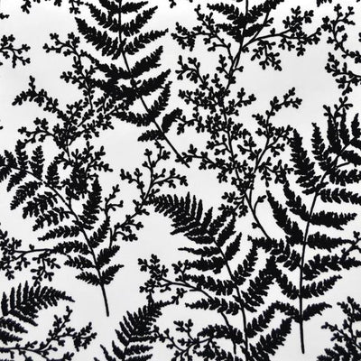 product image for Forest Fern Flock Wallpaper in Black from Magnolia Home Vol. 2 by Joanna Gaines 44