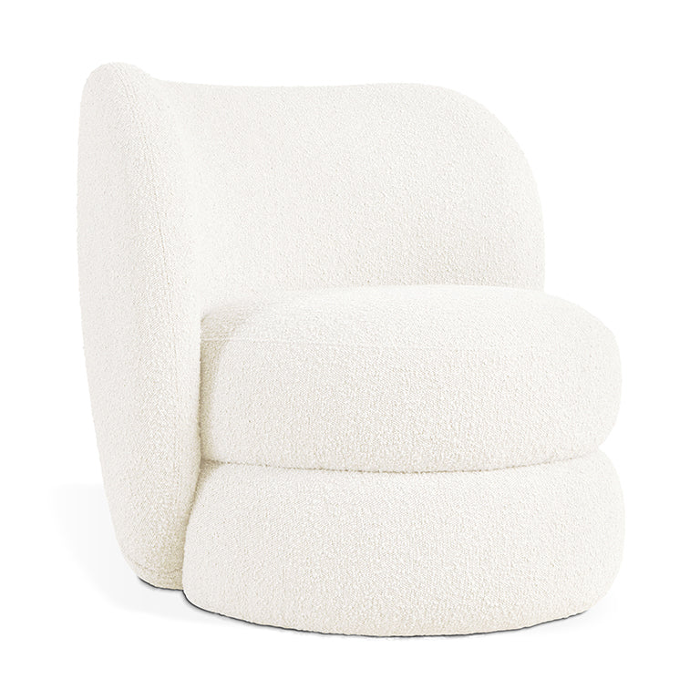 media image for forme boucle chair by gus modern ecchform boudov 10 255