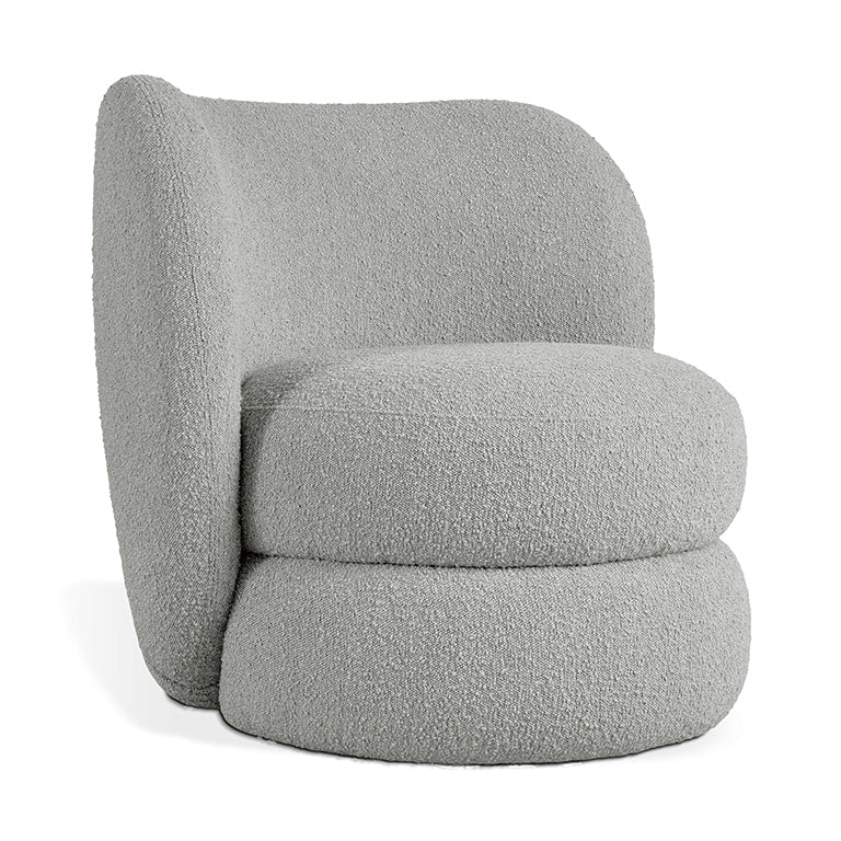 media image for forme boucle chair by gus modern ecchform boudov 6 291