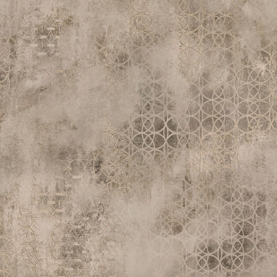 product image of sample fornax geometric wallpaper in brass from the polished collection by brewster home fashions 1 555