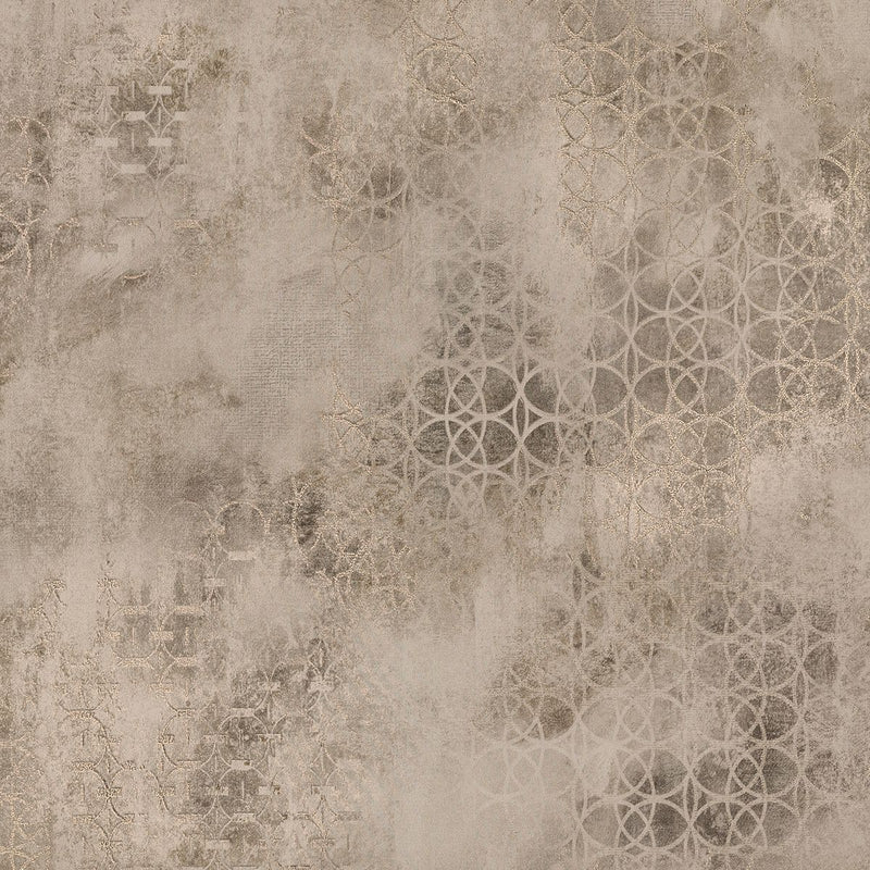 media image for sample fornax geometric wallpaper in brass from the polished collection by brewster home fashions 1 266