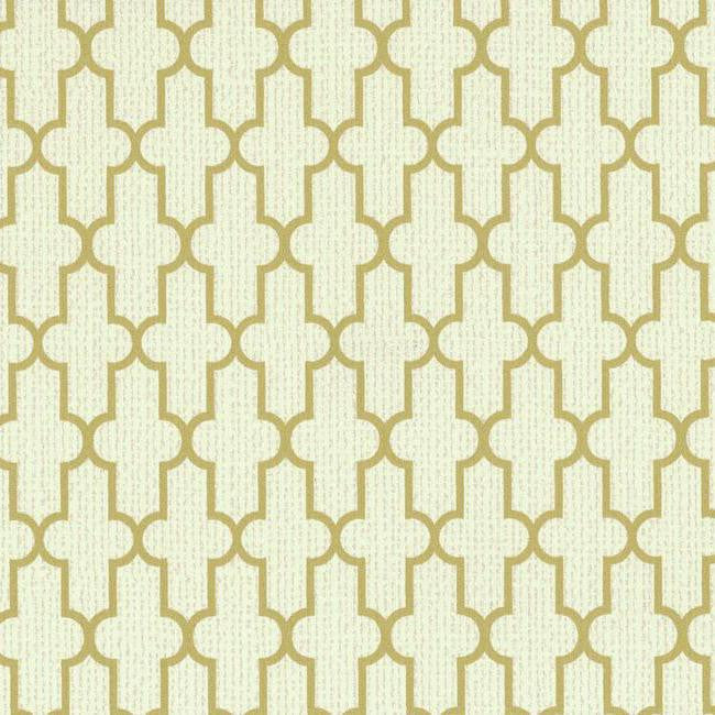 media image for Frame Geometric Wallpaper in Ivory and Gold design by York Wallcoverings 25