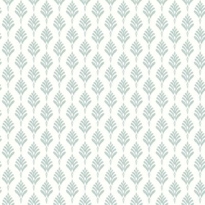 product image for French Scallop Wallpaper in Mint from the Water's Edge Collection by York Wallcoverings 22