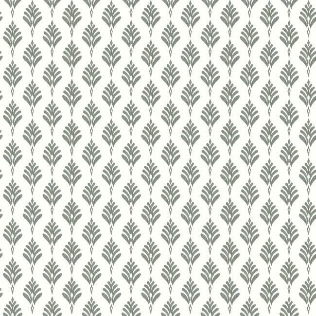 media image for sample french scallop wallpaper in smoke from the waters edge collection by york wallcoverings 1 225