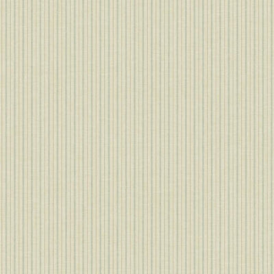 product image of sample french ticking wallpaper in khaki and light blue from magnolia home vol 2 by joanna gaines 1 590