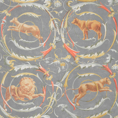 product image of sample fresce wallpaper in grey from the world of antiquity collection by mind the gap 1 549