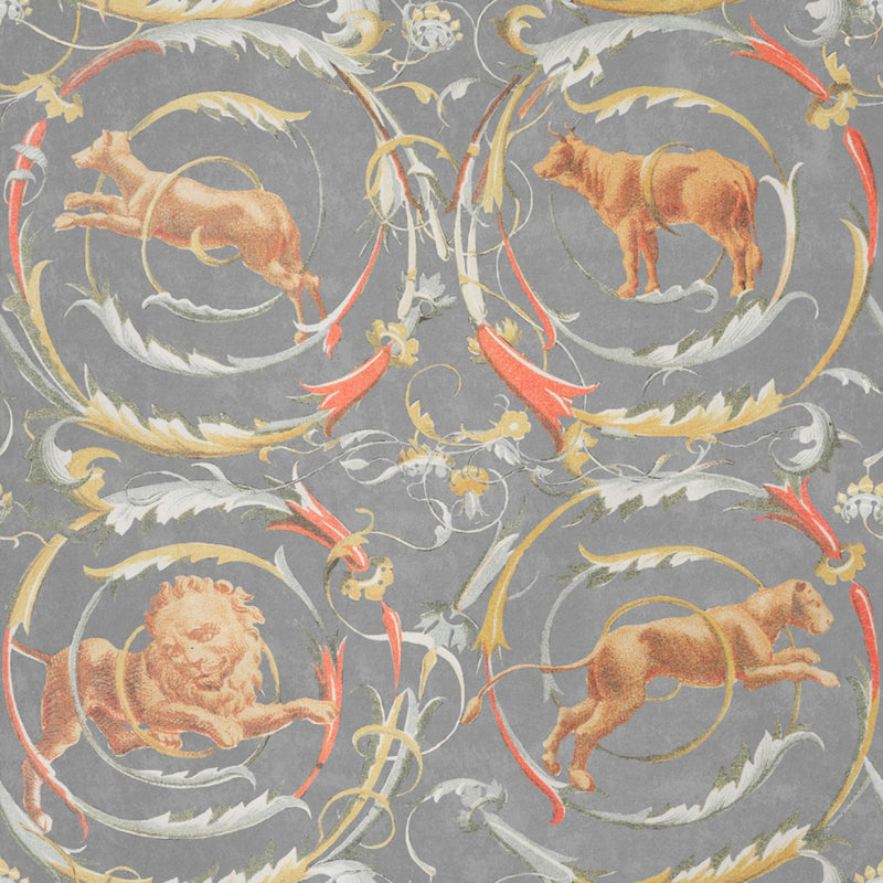 media image for sample fresce wallpaper in grey from the world of antiquity collection by mind the gap 1 293