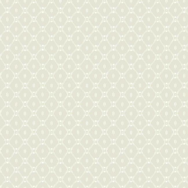 media image for sample fretwork wallpaper in beige from the tea garden collection by ronald redding for york wallcoverings 1 279