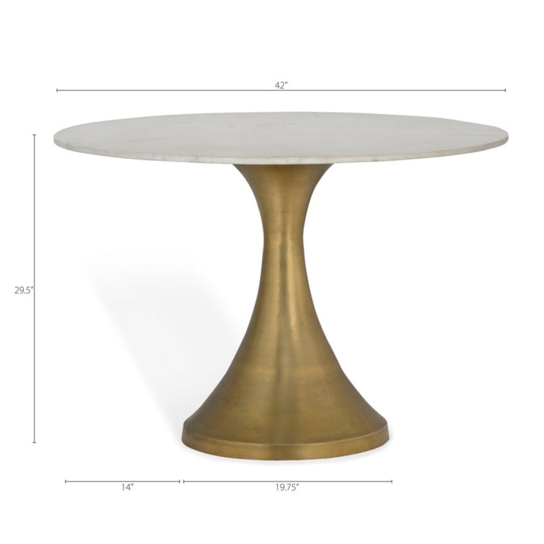 media image for Funnel Dining Table By Bd Studio Iii Din00136 3 28