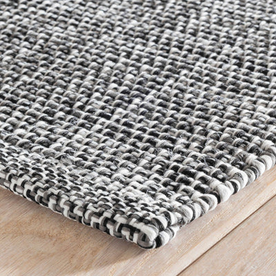 product image for Fusion Black Handwoven Indoor/Outdoor Rug 4 56
