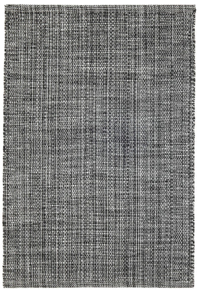product image for Fusion Black Handwoven Indoor/Outdoor Rug 1 45