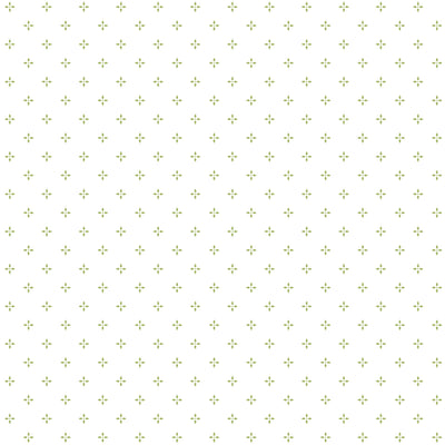 product image for Miniature Dotty Flowers Green Wallpaper from the Kitchen Recipes Collection by Galerie Wallcoverings 8