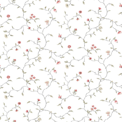 product image for Trailing Flowers Pink Wallpaper from the Kitchen Recipes Collection by Galerie Wallcoverings 68