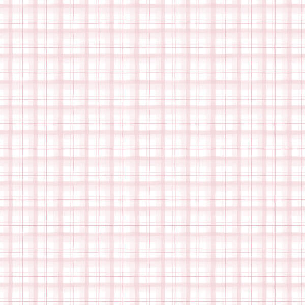 Shop Sample Country Check Wallpaper in Pink | Burke Decor