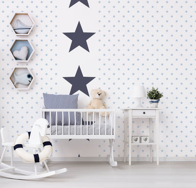 product image for Big Star Navy Wallpaper from the Deauville 2 Collection by Galerie Wallcoverings 21