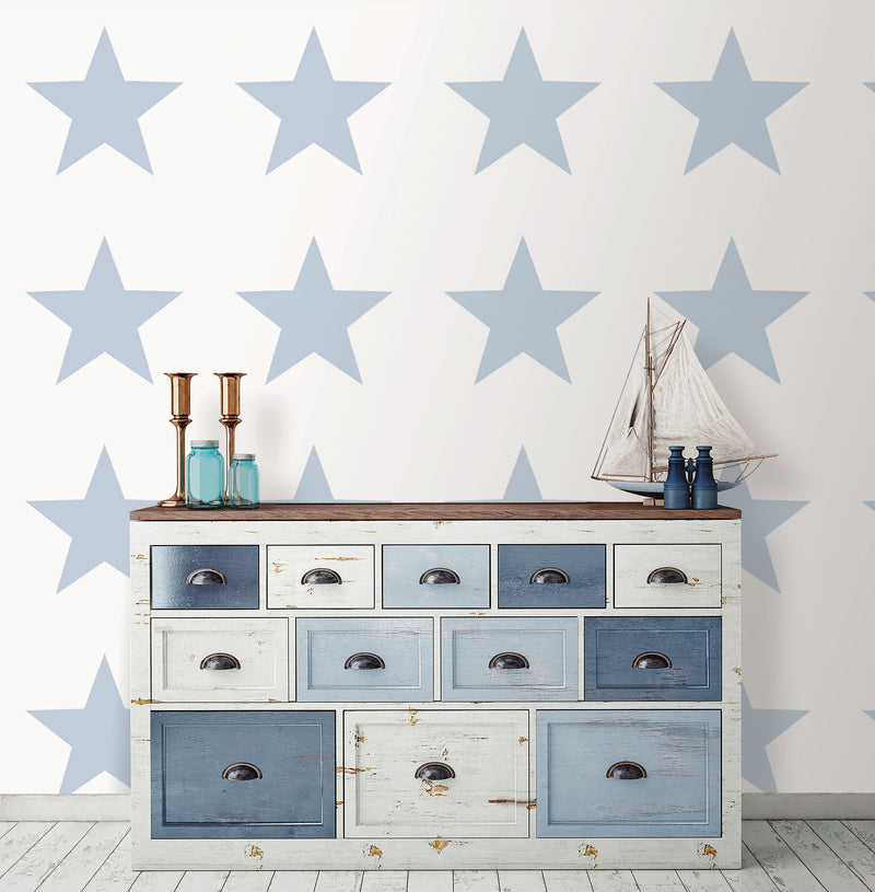 media image for Big Star Sky Wallpaper from the Deauville 2 Collection by Galerie Wallcoverings 253