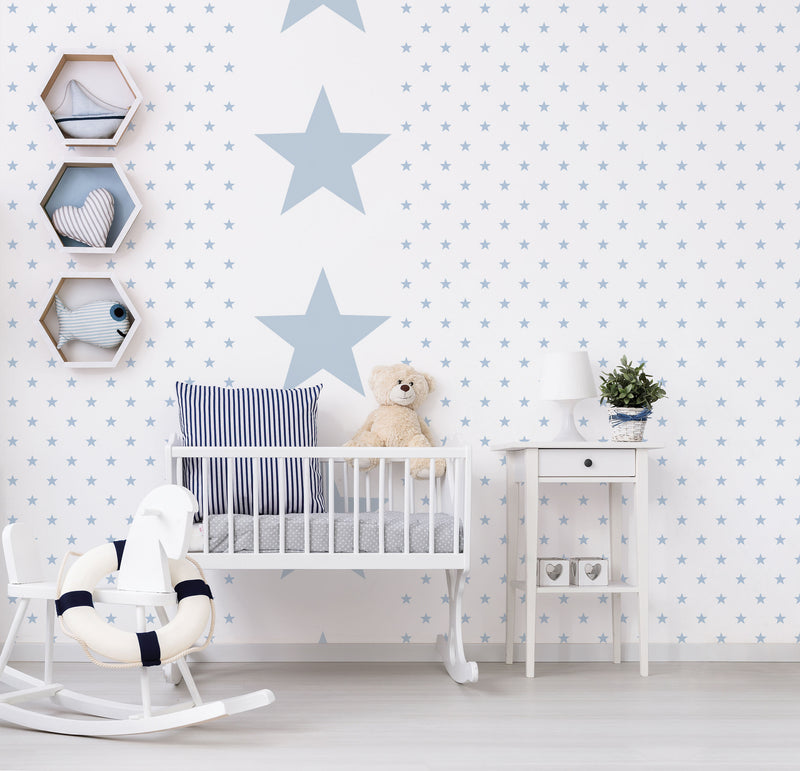 media image for Big Star Sky Wallpaper from the Deauville 2 Collection by Galerie Wallcoverings 240