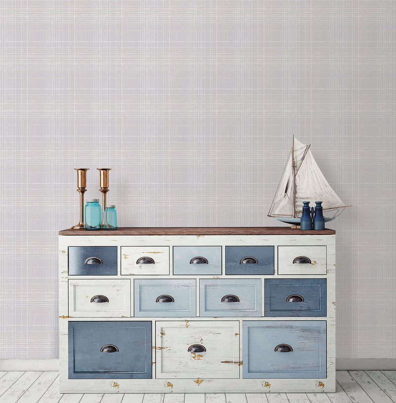 media image for Plaid Taupe Wallpaper from the Deauville 2 Collection by Galerie Wallcoverings 266