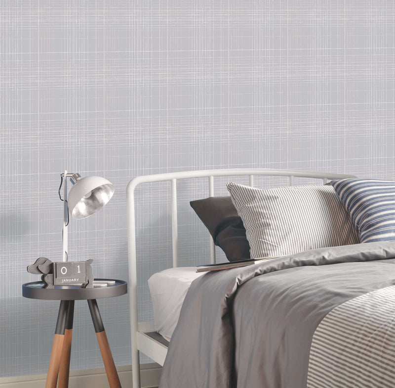media image for Plaid Taupe Wallpaper from the Deauville 2 Collection by Galerie Wallcoverings 218