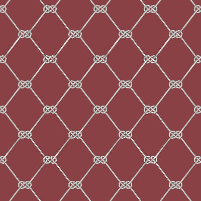 product image of Rope Red Wallpaper from the Deauville 2 Collection by Galerie Wallcoverings 553
