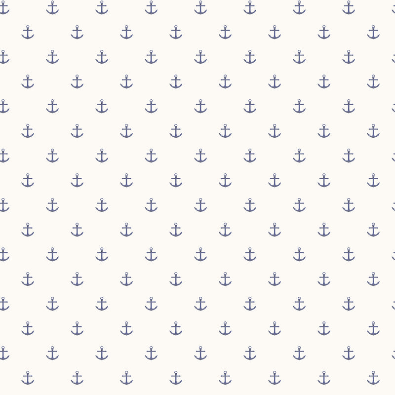 media image for Small Anchors Navy Wallpaper from the Deauville 2 Collection by Galerie Wallcoverings 270