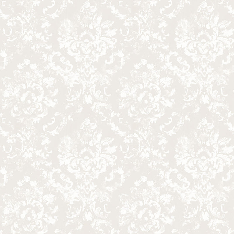 media image for Damask Grey Wallpaper from the Vintage Roses Collection by Galerie Wallcoverings 260