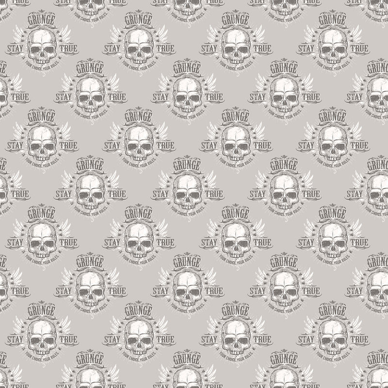media image for sample grunge logo charcoal wallpaper from the grunge collection by galerie wallcoverings 1 222