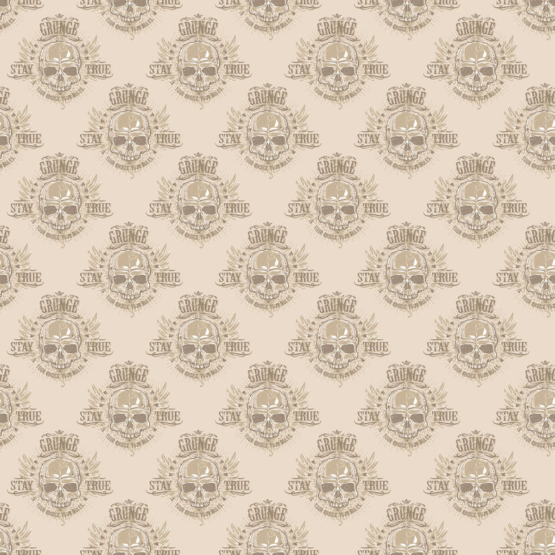 media image for sample grunge logo beige wallpaper from the grunge collection by galerie wallcoverings 1 287