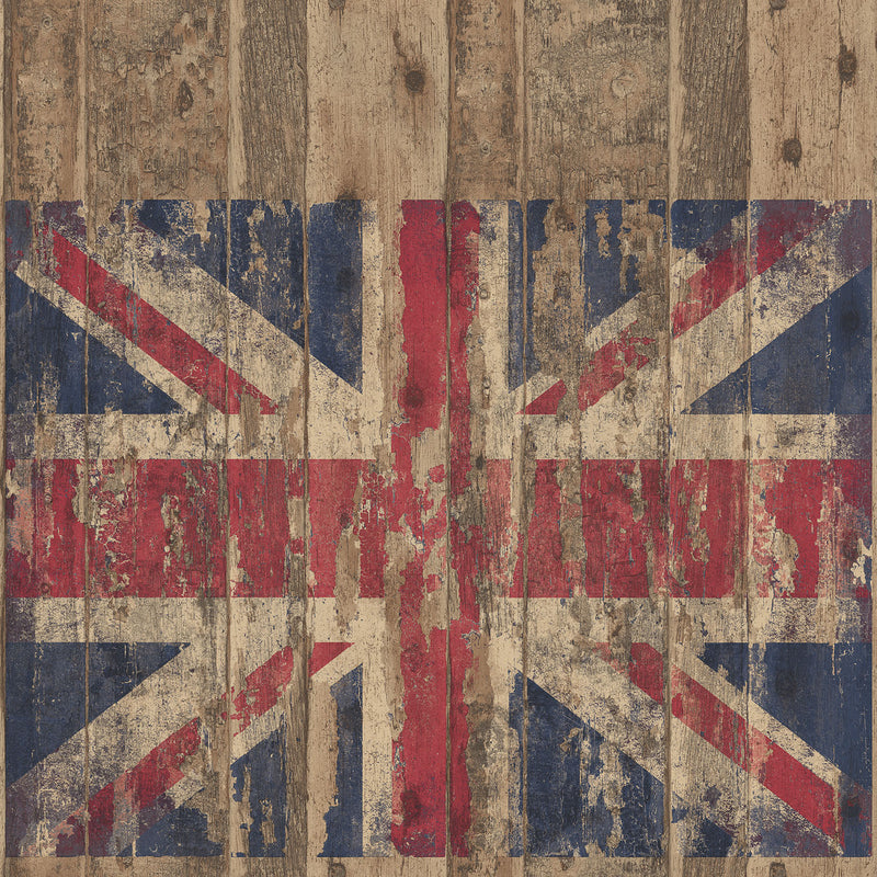 media image for sample union jack rwb wallpaper from the grunge collection by galerie wallcoverings 1 25