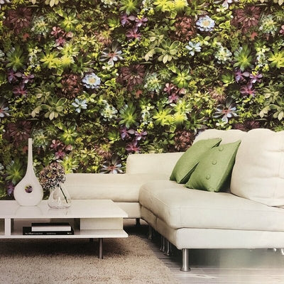 product image of Succulents Wall Mural from the Evergreen Collection by Galerie Wallcoverings 519