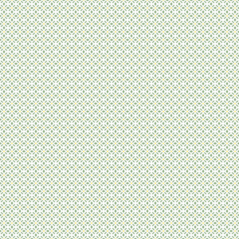 media image for Leaf Dot Spot Green/Yellow Wallpaper from the Just Kitchens Collection by Galerie Wallcoverings 221