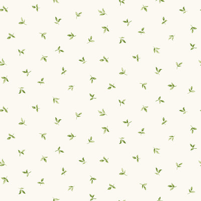 product image of sample leaf toss green white wallpaper from the just kitchens collection by galerie wallcoverings 1 563