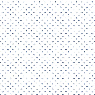 product image of Tri Leaf Navy/Blue Wallpaper from the Just Kitchens Collection by Galerie Wallcoverings 556