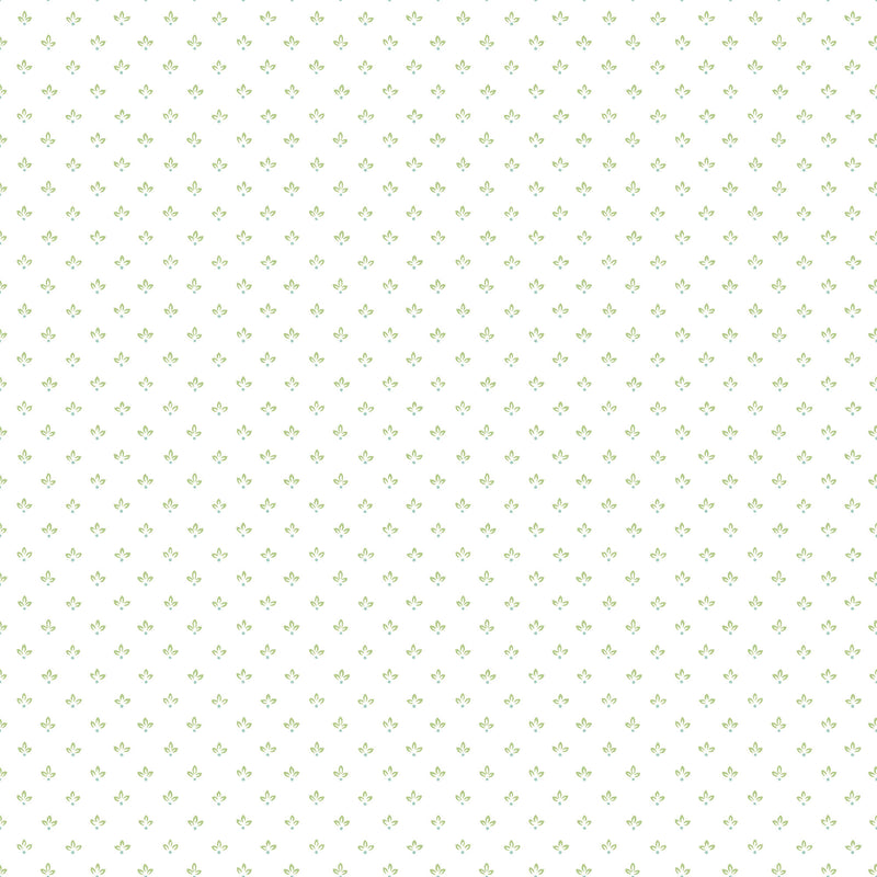 media image for sample tri leaf green blue wallpaper from the just kitchens collection by galerie wallcoverings 1 234
