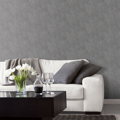 product image for Distressed Wall Dark Silver/Grey Wallpaper from the Nostalgie Collection by Galerie Wallcoverings 69