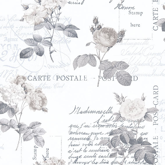 media image for sample postale rose beige wallpaper from the nostalgie collection by galerie wallcoverings 1 24