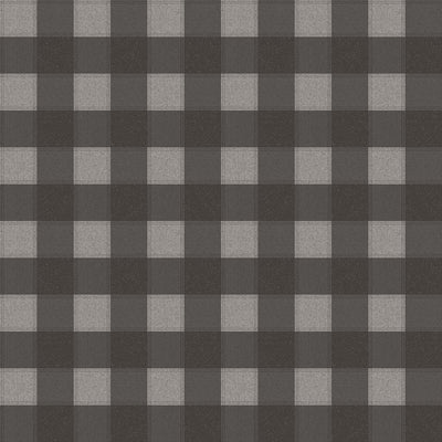 product image of Cowboy Check Black Wallpaper from the Global Fusion Collection by Galerie Wallcoverings 534