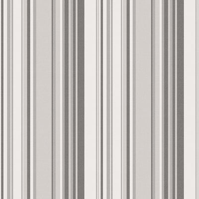 product image for GF Stripe Grey Wallpaper from the Global Fusion Collection by Galerie Wallcoverings 6