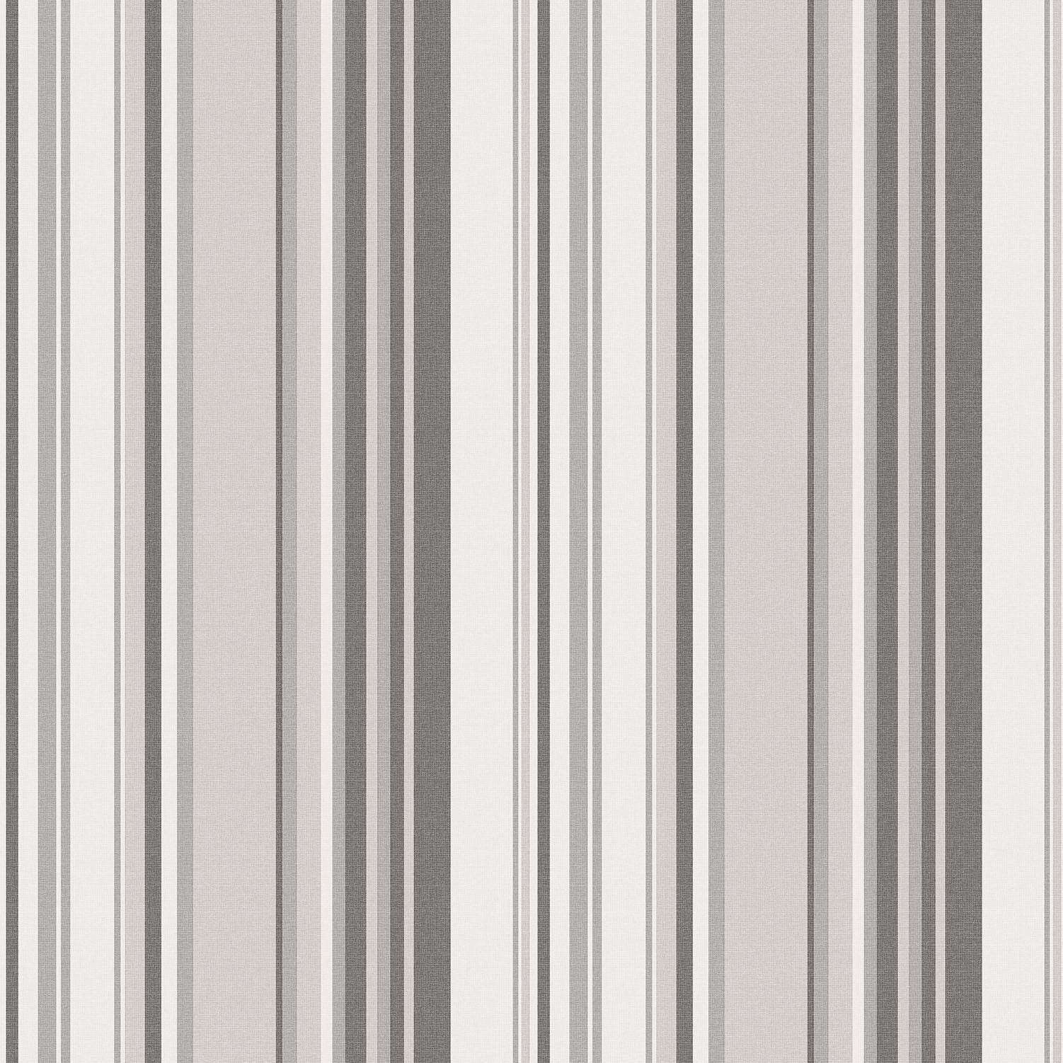 Shop Sample GF Stripe Grey Wallpaper from the Global Fusion Collection ...