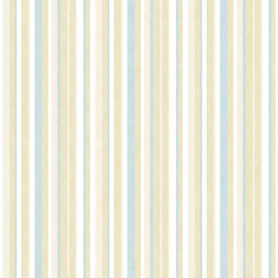 product image of Multi Striped Blue/Beige Wallpaper from the Just 4 Kids 2 Collection by Galerie Wallcoverings 550