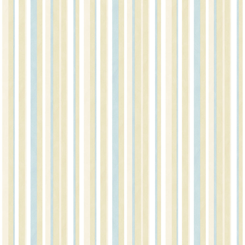 media image for Multi Striped Blue/Beige Wallpaper from the Just 4 Kids 2 Collection by Galerie Wallcoverings 284