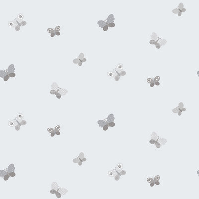 product image of sample butterfly grey wallpaper from the just 4 kids 2 collection by galerie wallcoverings 1 531