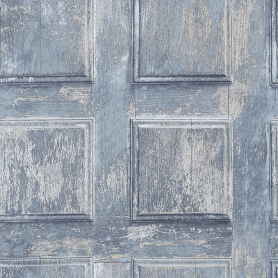 product image for Door Blue Beige Wallpaper from the Nostalgie Collection by Galerie Wallcoverings 55