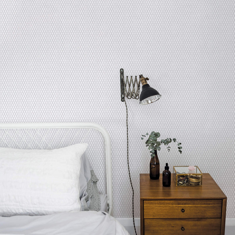 media image for Double Links Grey Wallpaper from the Small Prints Collection by Galerie Wallcoverings 230