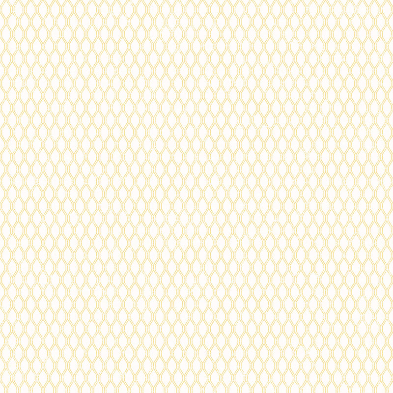 media image for Double Links Yellow Wallpaper from the Small Prints Collection by Galerie Wallcoverings 245