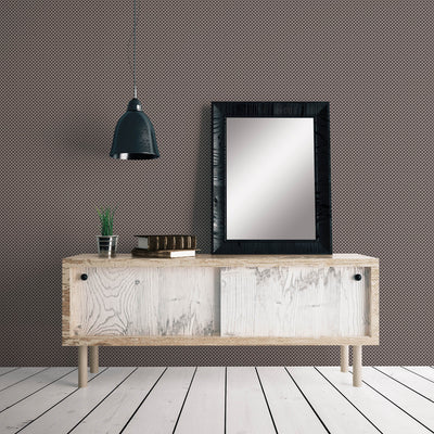 product image for Medallion Black Wallpaper from the Small Prints Collection by Galerie Wallcoverings 88