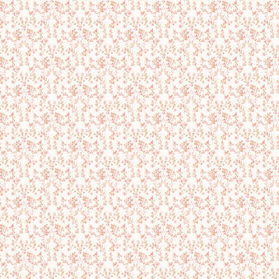 product image for Ogee Floral Cranberry/Tan Wallpaper from the Small Prints Collection by Galerie Wallcoverings 51