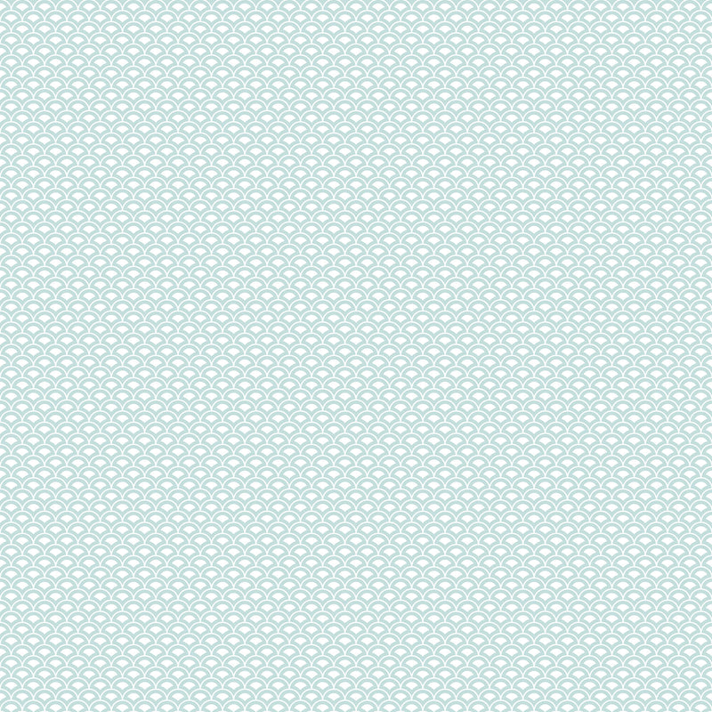 media image for Shell Top Teal Wallpaper from the Small Prints Collection by Galerie Wallcoverings 292