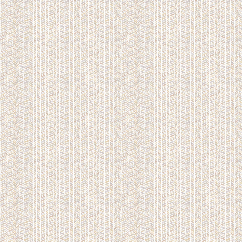 media image for Stained Glass Stripe Taupe/Beige Wallpaper from the Small Prints Collection by Galerie Wallcoverings 269
